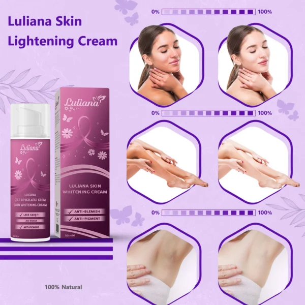 Luliana Max Whitening Cream - Natural Skin Lightening and Protection